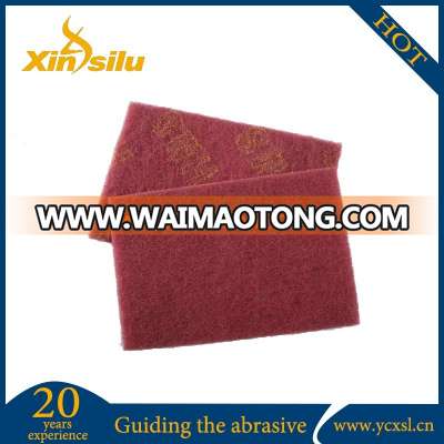 Soft nylon scouring pads