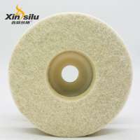 4 inch Wool Felt Polishing Disc Wheel Fit Angle Grinder For Polishing Stainless Steel