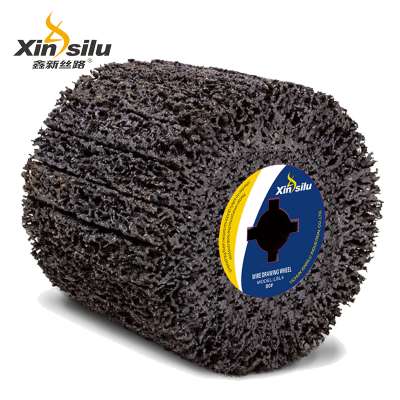 115x100x19 Clean & Strip Flap Wheel Abrasive Drum Polishing Brush Car Painting And Rust Removal